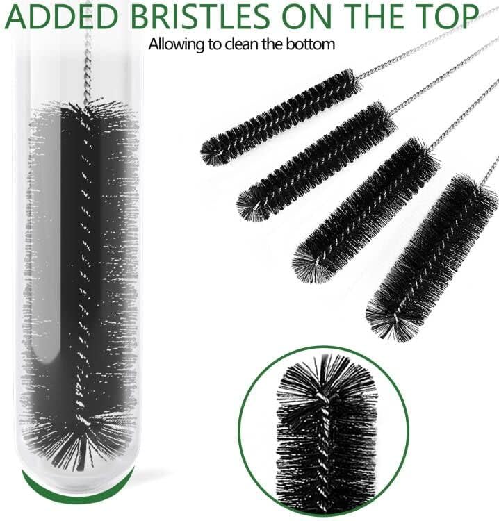 CiaraQ Bottle Cleaning Brushes, 9.8 Inch Nylon Tube Brush Set - Image 2