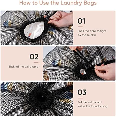 Meowoo 1Pcs Large Mesh Laundry Bag - Image 6