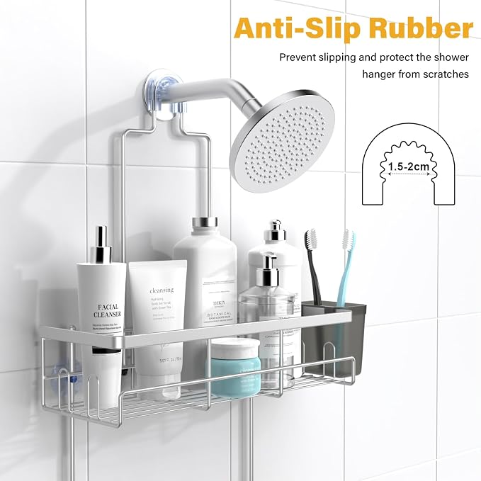 Hanging Shower Caddy Over Showerhead - Image 2