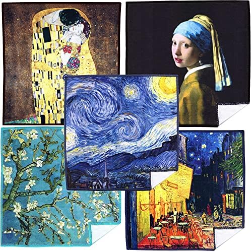 Clean & Clear Microfiber Large World Best Classic Art Collection by CleanClearMicrofiber