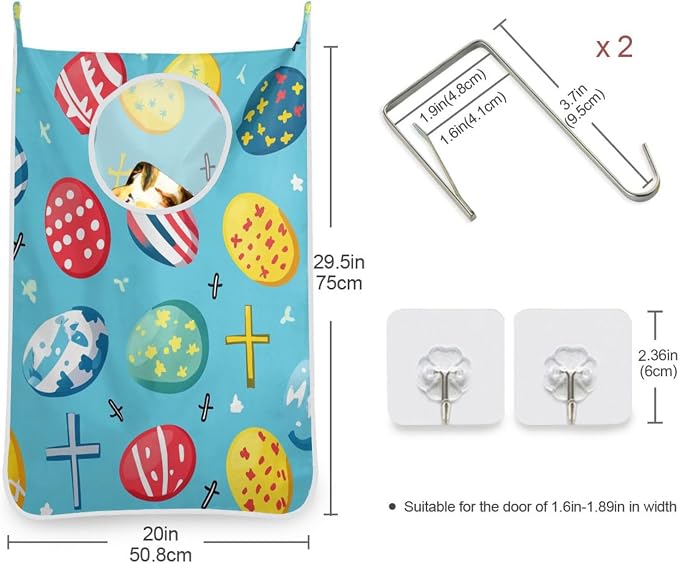 Hanging Laundry Hamper Over the Door - Image 3
