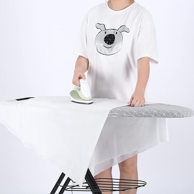 Ironing Board Cover, Full Size Scorch Resistant Padding, Elastic Edge, Heavy - Image 3
