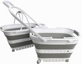 SAMMART 35L Collapsible Plastic Laundry Basket by SAMMART