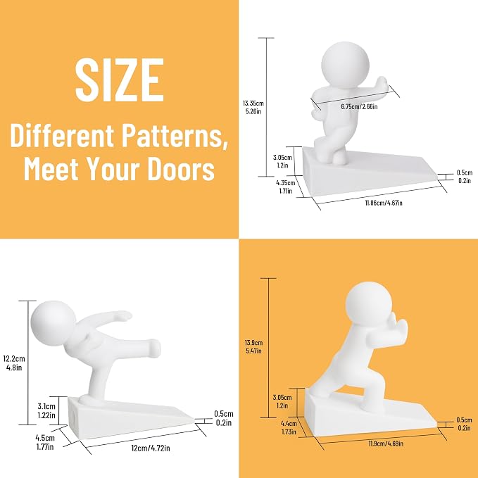 Cute Door Stopper, Decorative Door Wedge - Image 2