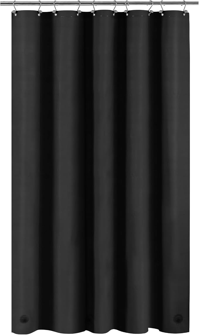 Barossa Design 54W x 78H Stall Shower Curtain Liner PEVA Plastic - Image 7