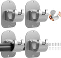 No Drill Curtain Rod Holder Hangers by CADORASTY
