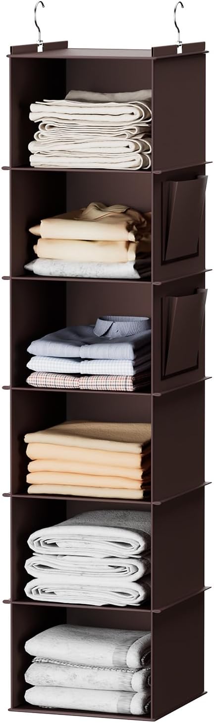 YOUDENOVA Hanging Closet Organizer and Storage, Clothes Organizer by YOUDENOVA