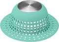 Aluvor Shower Drain Hair Catcher Bathtub Drain Cover Sink Drain Protector | by SayGoodbyetoHairClogging