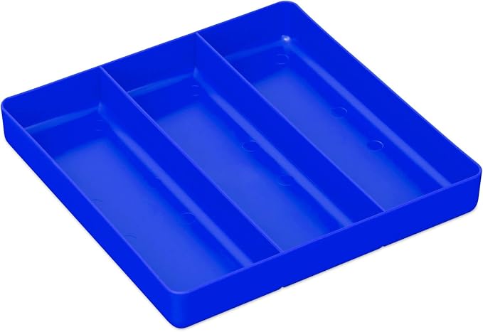 Ernst Manufacturing Toolchest Tray: Stackable Garage Organizer Tray in Blue by ErnstManufacturingInc