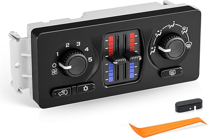 Climate Control Module 599-210XD Compatible with 2003-2007 Chevy Silverado, GMC Sierra, Tahoe, Suburban, Avalanche, Trailblazer, Yukon, Escalade & More AC Heater HVAC Panel