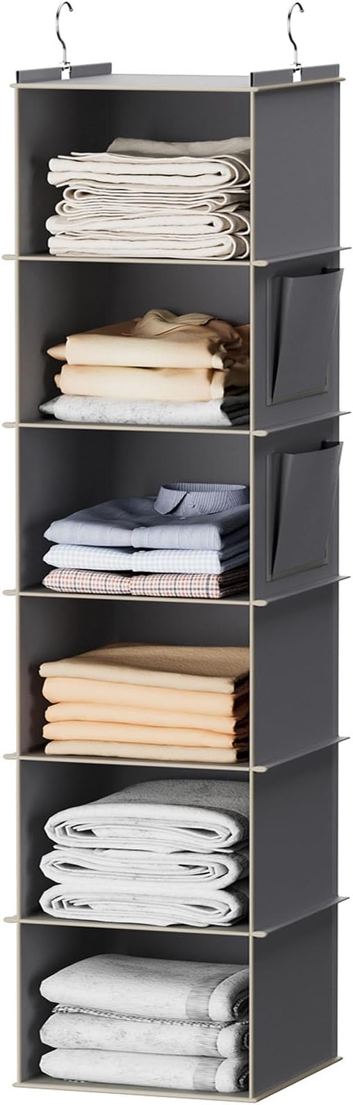 YOUDENOVA Hanging Closet Organizer and Storage, Clothes Organizer by YOUDENOVA