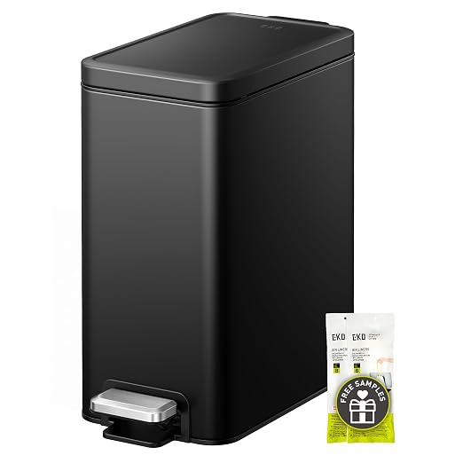 EKO Small Bathroom Trash Can by Unknown