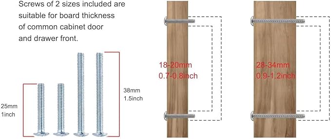 khtumeware | Appliance Handle Pull | Brushed Nickel | 18 in (457 mm) Center-to-Center Drawer Pull | 1 Pack| Kitchen and Bathroom Cabinet Hardware | Furniture Hardware