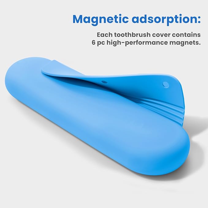 Silicone Electric Toothbrush Travel Case, Manual Toothbrush Travel Cover - Image 5