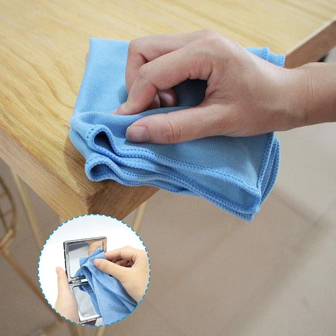 8Pcs Microfiber Towel Cleaning Cloth Mop 12x12 inch - Image 5