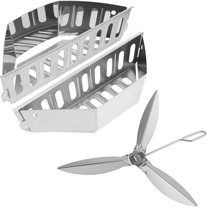 7403 62423 Charcoal Basket Replacement Parts for Weber 22" One-Touch Cleaning System Kit 7444, Charcoal Tray for Weber 22 Inch One-Touch, Performer Deluxe (Export), Summit Charcoal