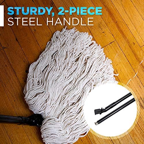 Fuller Brush Wet Mop – Heavy Duty, Janitorial Floor Mop - Image 7
