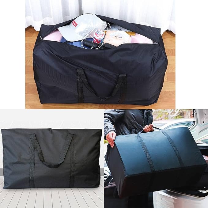 Extra Large Moving Bags with Strong Zippers & Carrying Handles, Storage Bags - Image 4