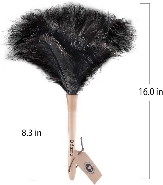 DDZMZ Ostrich Feather Duster for Cleaning - Image 2