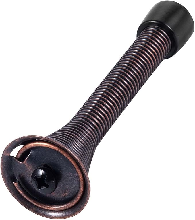 KISEER 12 Pack Spring Door Stops 3 1/4 Inch Flexible Heavy Duty Spring Door - Image 8