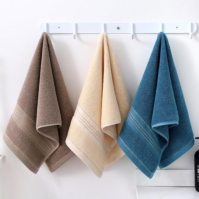 3 Pack Hand Towels for Bathroom, Cotton Soft & Absorbent | Decorative Hand - Image 5