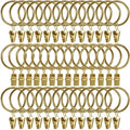 LLPJS 40 Pack Metal Curtain Rings by LLPJSCurtainRingsClipHooks
