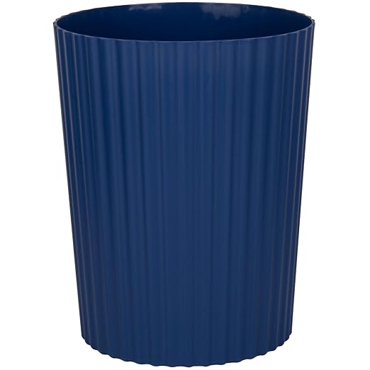 JiatuA Small Trash Can Plastic Wastebasket Round Garbage Container Bin by JiatuA