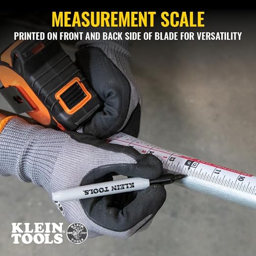 Klein Tools 9235 Tape Measure, Heavy-Duty Magnetic Measuring Tape - Image 4