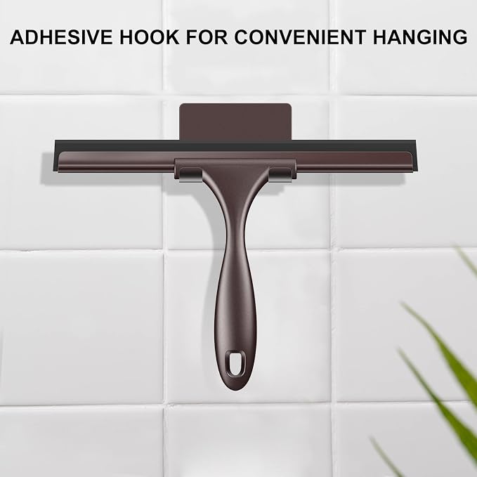 SetSail Shower Squeegee for Glass Doors, 12 Inches, Bronze | All-Purpose - Image 6