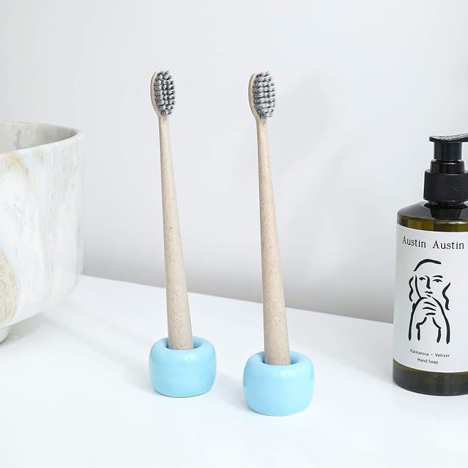 AirMoon Mini Ceramic Toothbrush Holder - Image 4