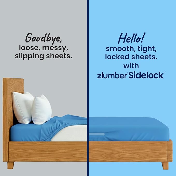 Zlumber Sidelock Bed Sheet Holder, Side Sheet Holder - Image 5