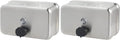 Stardrix Heavy Duty Stainless Steel Wall Mount Soap Dispenser, 1100ml/37oz by Stardrix