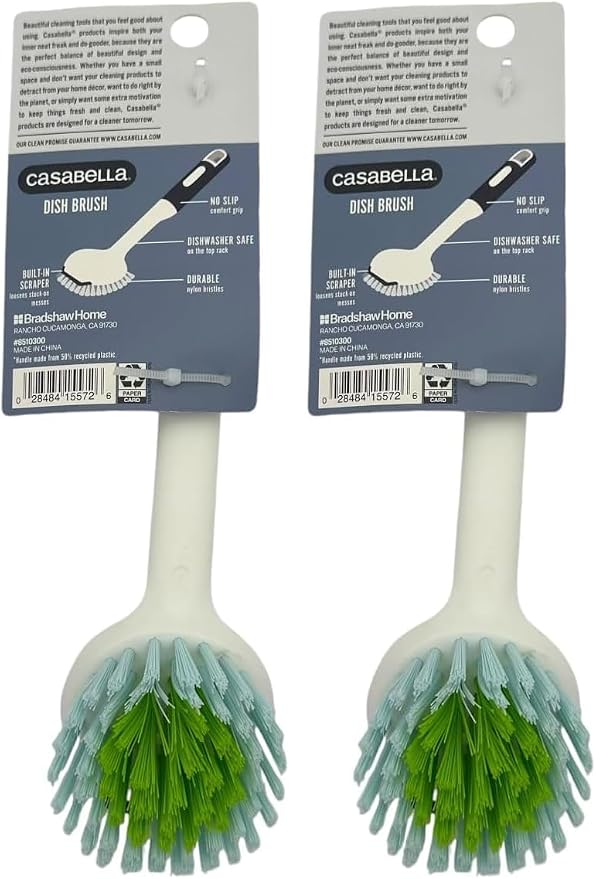 Casabella Round Brush Scrubber 1ea by Casabella