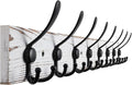 Kuhome 32.2'' Large Coat Rack Wall Mount Coat Hooks by Kuhome