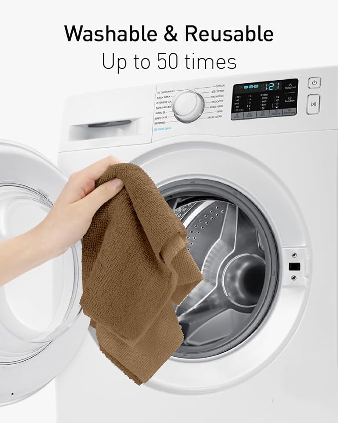 Fantasticlean Microfiber Cleaning Cloth Roll- 40 Sheets, Tear-away Microfiber - Image 8