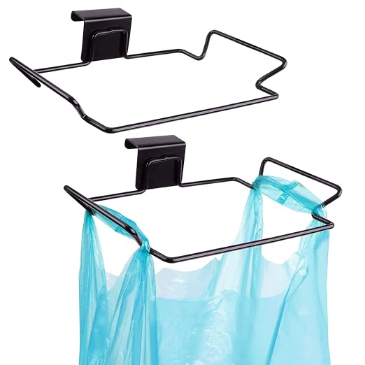 2 Pcs Large Stainless Steel Trash Bag Holder by OYSIR