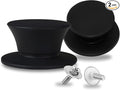 Replacement Silicone Knobs for Pot Lid, Soft Universal Pan Lid Handles - Heat Resistant and Non-Slip Holding Handle Knobs for Kitchen Cookware Lids and Covers - Dishwasher Safe (2 Pack)