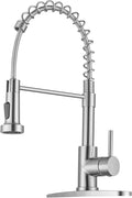 WEWE Brushed Nickel Kitchen Faucet by WEWE