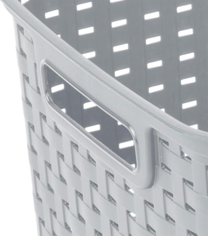 Sterilite Tall Weave Basket Bin - Image 6