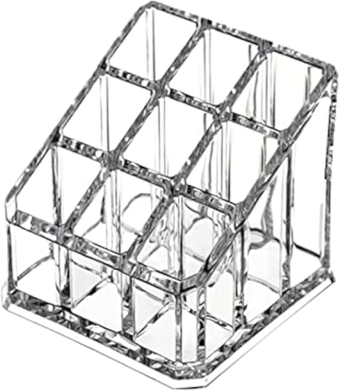 Acrylic Makeup Organizer Cosmetic Storage Display Case Makeup Brush Holder by KWCollection