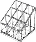 Acrylic Makeup Organizer Cosmetic Storage Display Case Makeup Brush Holder by KWCollection