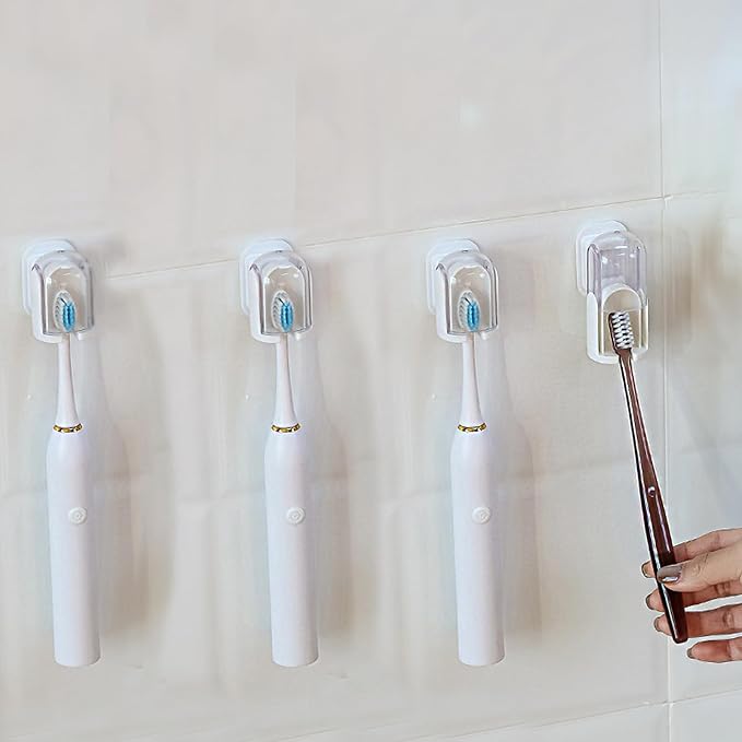 4Pack Toothbrush Holder Wall Mounted - Image 2
