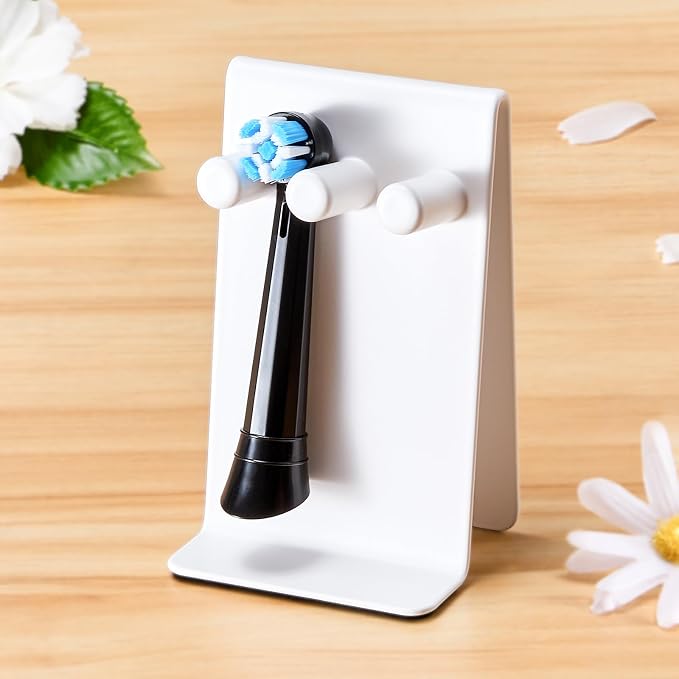 Electric Toothbrush Head Holder Adhesive or Tabletop, Tooth Brush Holder - Image 6