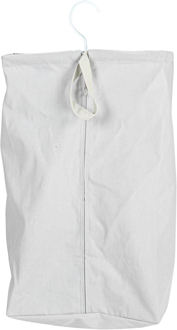 Household Essentials Door Hanging Laundry Bag, Washable Canvas Bag - Image 8