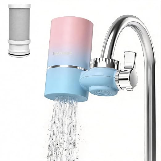 Vortopt T1 Faucet Water Filter System, 400 Gallons by Vortopt