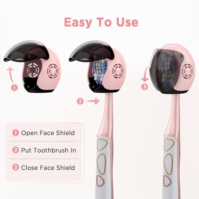 Frekare Toothbrush Covers Caps Brush Pod Case Protector - Image 5