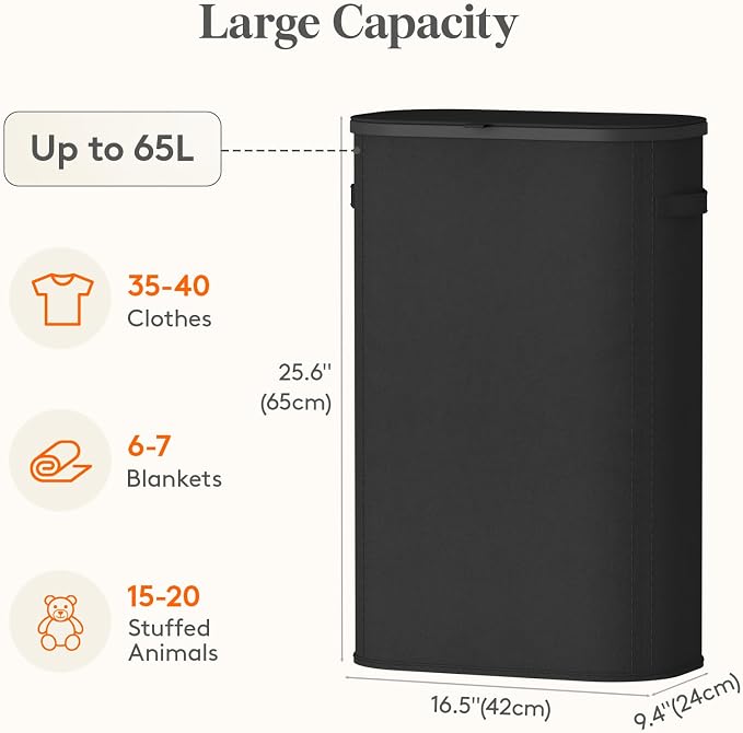 Lifewit Slim Laundry Basket - Image 3