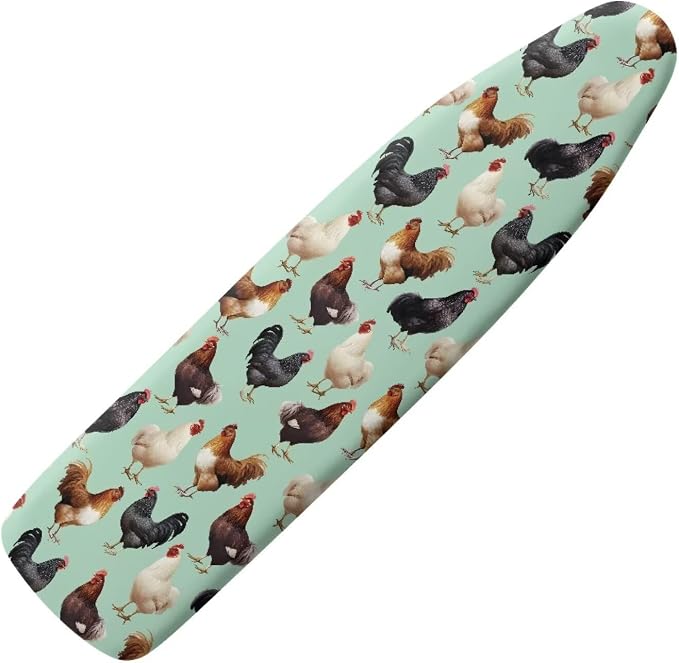 Rooster Ironing Board Cover Heat Reflective Stain Resistant Ironing Board Covers by Unknown