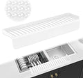 Silicone Sink Edge Protectors 4" x 24", Upgrade Kitchen Sink Splash Guards by CZA