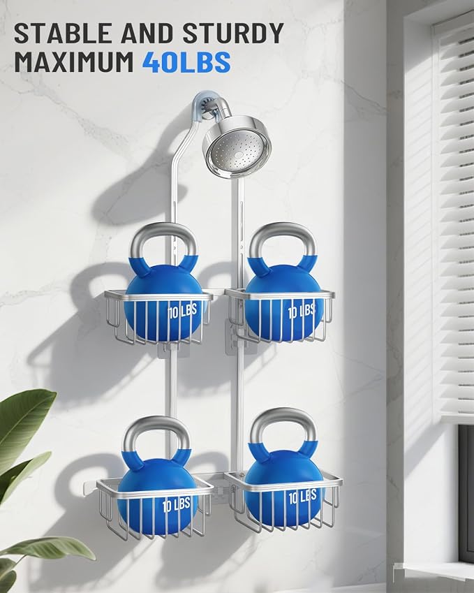 Adjustable Shower Caddy Hanging - Image 7
